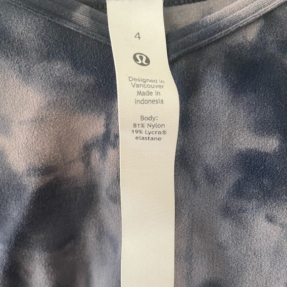 Lulu Lemon Align Diamond Dye Shirt - Picture 5 of 5